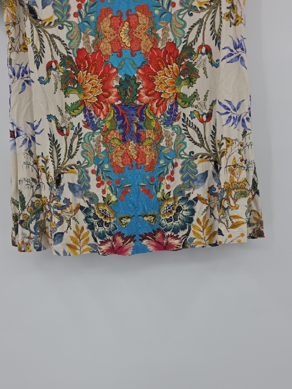 Johnny Was The Janie Favorite Short Sleeve Crew Neck Swing Tee Size XS - Picture 3 of 9